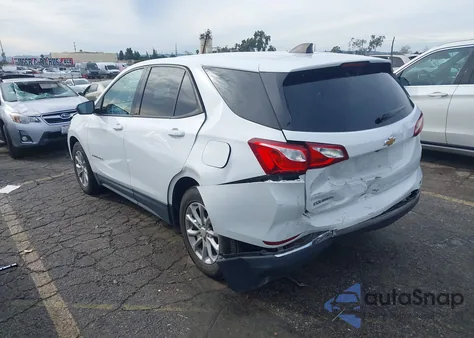 2018 Chevrolet Equinox Ls z USA, uszkodzony, nr VIN 2GNAXHEV7J6280213